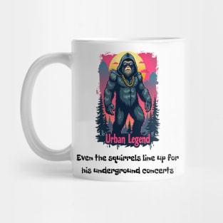 Shadowy Bigfoot: Urban Legend Mug